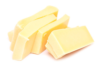 Image showing cheese on white