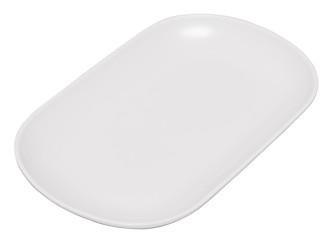 Image showing white plate on white