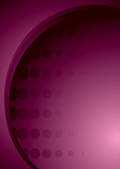 Image showing pink halftone