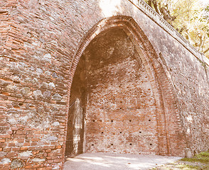 Image showing Gothic arch vintage