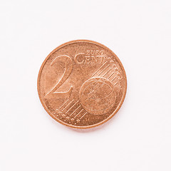 Image showing  2 cent coin vintage