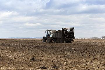 Image showing fertilizer agricultural field  