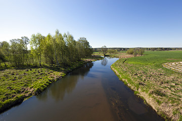 Image showing small lake, summer 