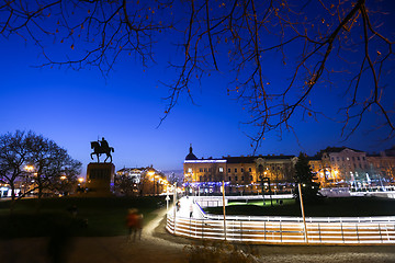 Image showing King Tomislav Park at Advent