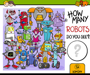 Image showing how many robots