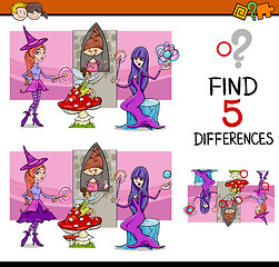 Image showing find the differences task