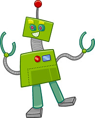 Image showing fantasy robot cartoon character