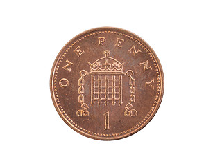 Image showing Penny coin isolated