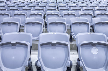 Image showing Stadium seats