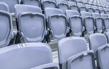 Image showing Stadium seats