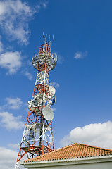 Image showing Communications tower