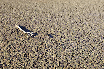 Image showing Cracked mud