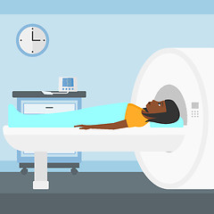 Image showing Magnetic resonance imaging.