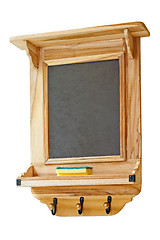 Image showing Blackboard and sponge