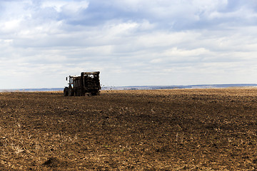 Image showing fertilizer agricultural field  