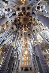 Image showing Sagrada Familia Interior