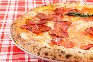 Image showing Real Italian Pizza Diavola