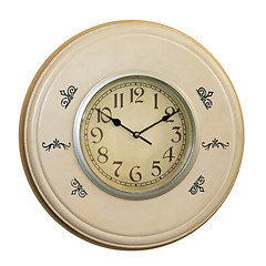 Image showing Round clock