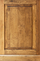Image showing Wooden board