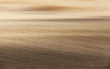 Image showing plowed agricultural land 