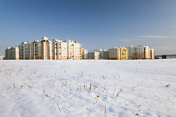 Image showing new  building  . city