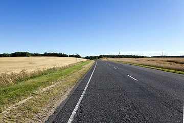 Image showing  small country road 