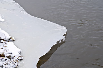 Image showing Ice and water