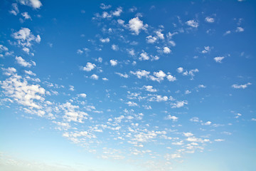 Image showing Sky is blue with little clouds