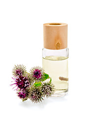 Image showing Oil with burdock