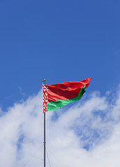 Image showing flag  of Belarus  