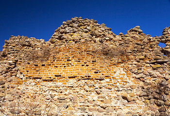 Image showing   castle,  Krevo. Belarus 