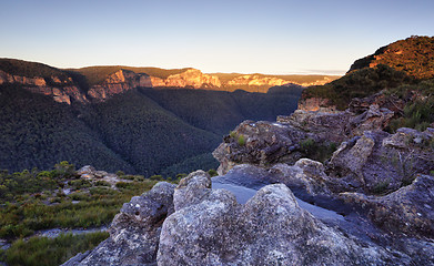 Image showing Pierces Pass Blue Mountains