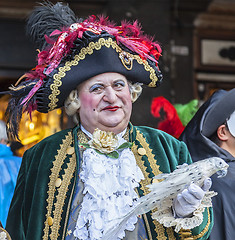 Image showing Medieval Nobleman - Venice Carnival 2014