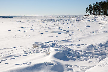 Image showing winter bay