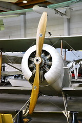 Image showing Interior view of The Aviation Museum in Vantaa.