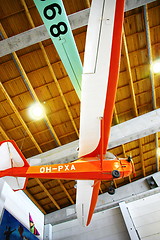 Image showing Interior view of The Aviation Museum in Vantaa.