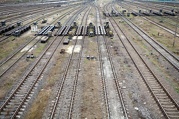Image showing railway traffic centre
