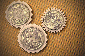 Image showing Coins gear