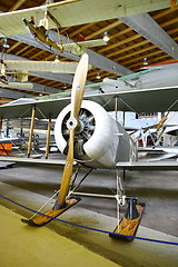 Image showing Interior view of The Aviation Museum in Vantaa.