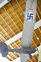 Image showing Interior view of The Aviation Museum in Vantaa.