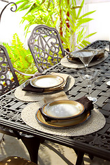 Image showing Table setting