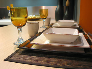 Image showing Table setting