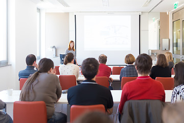 Image showing Lecture at university.