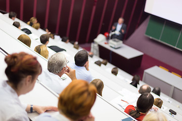 Image showing Lecture at university.