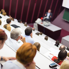 Image showing Lecture at university.