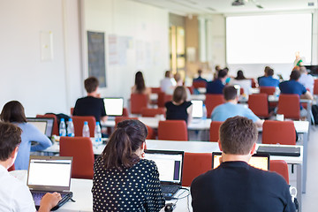 Image showing Lecture at university.