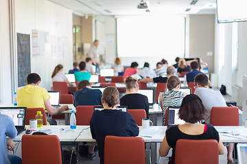 Image showing Informatics workshop at university.