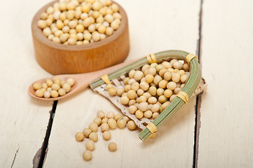 Image showing organic soya beans 