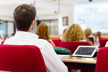 Image showing Business convention and Presentation.