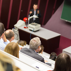 Image showing Lecture at university.